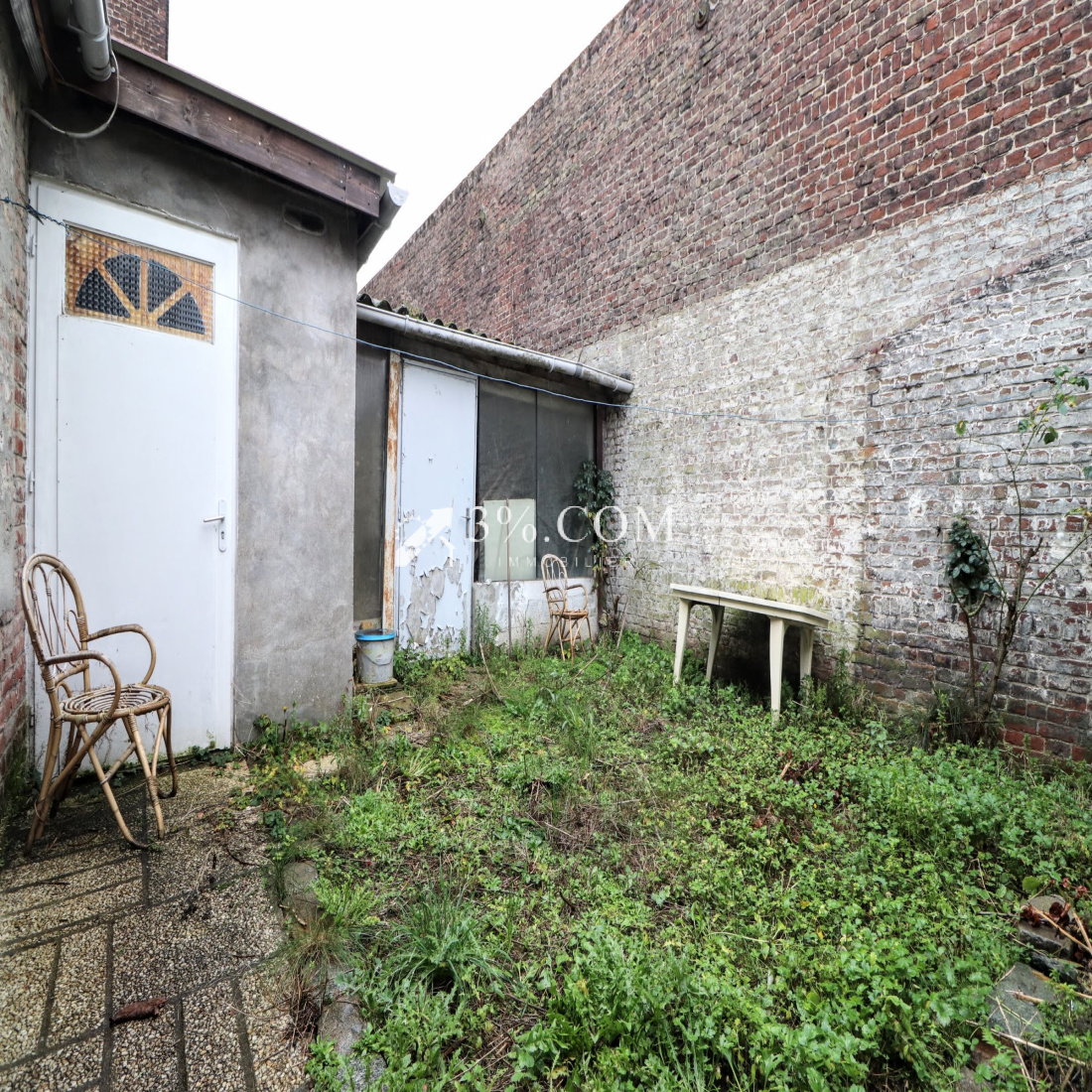 vente T2 55m2 avec jardin, Hellemmes Lille - 3%.COM