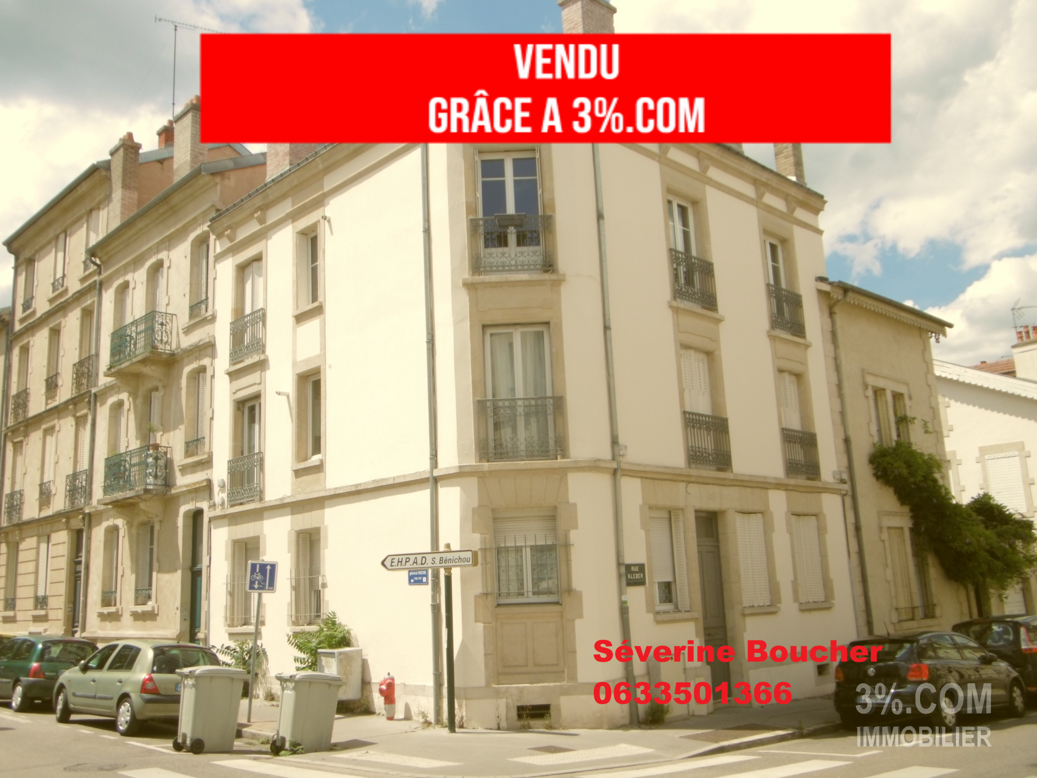 Vente Appartement 33m² 4 Pièces à Nancy (54000) - 3%.Com