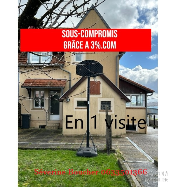 Vente Maison 117m² 6 Pièces à Saint-Avold (57500) - 3%.Com