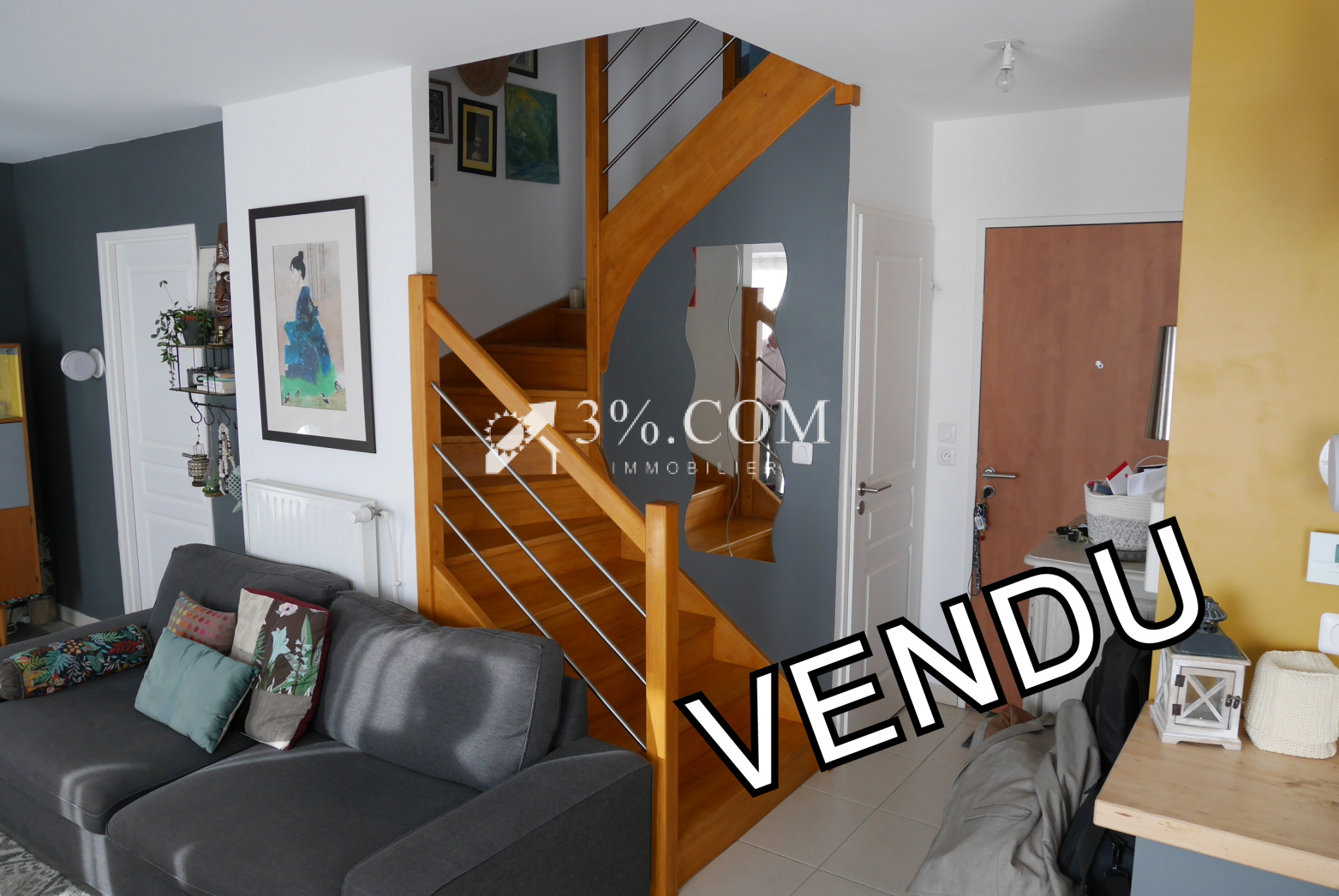 Vente Appartement 74m² 2 Pièces à Nantes (44000) - 3%.Com