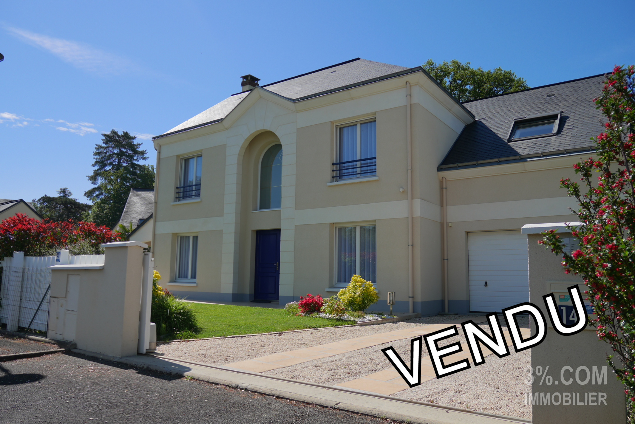 Vente Maison 195m² 7 Pièces à Cantenay-Épinard (49460) - 3%.Com