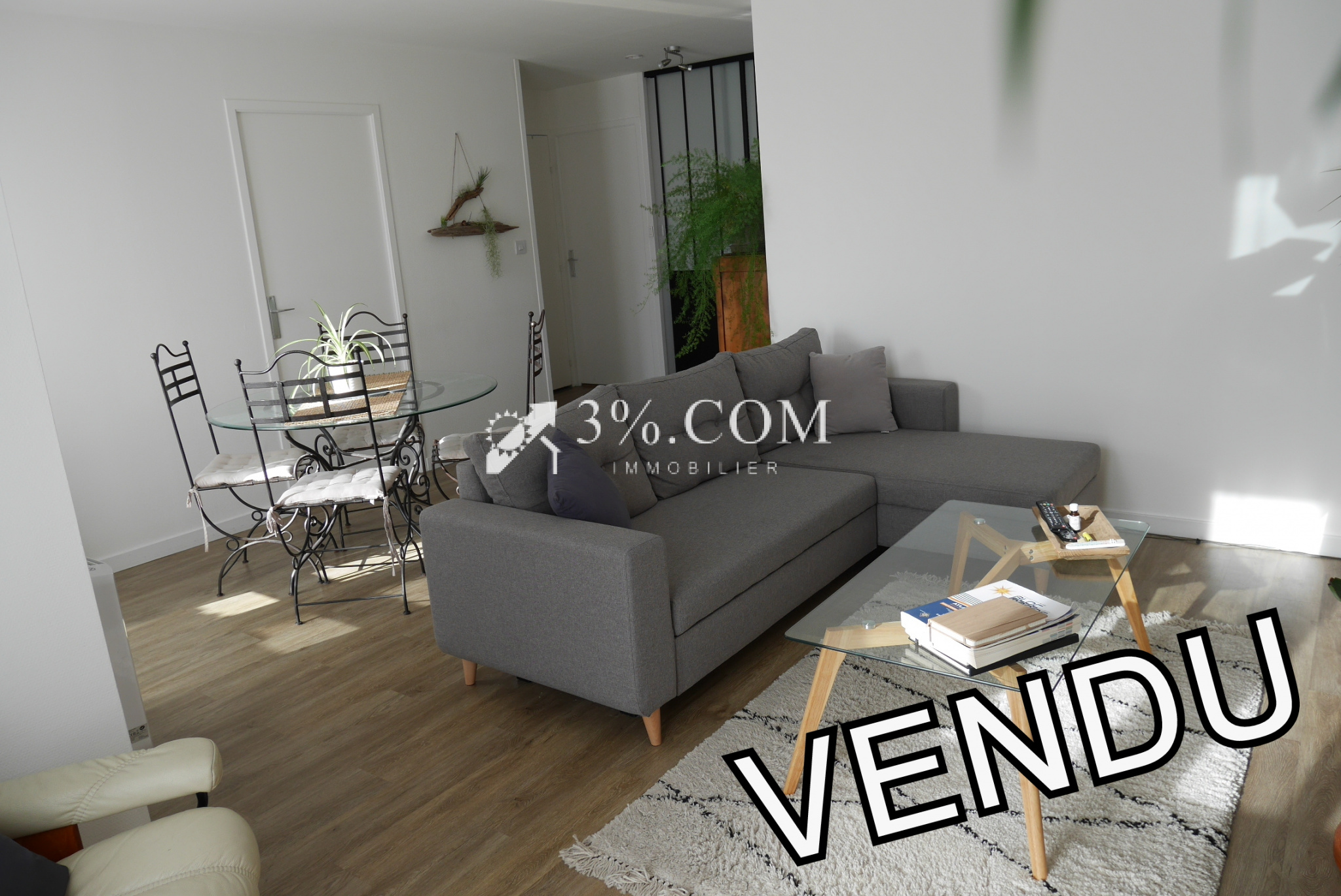 Vente Appartement 67m² 3 Pièces à Nantes (44000) - 3%.Com