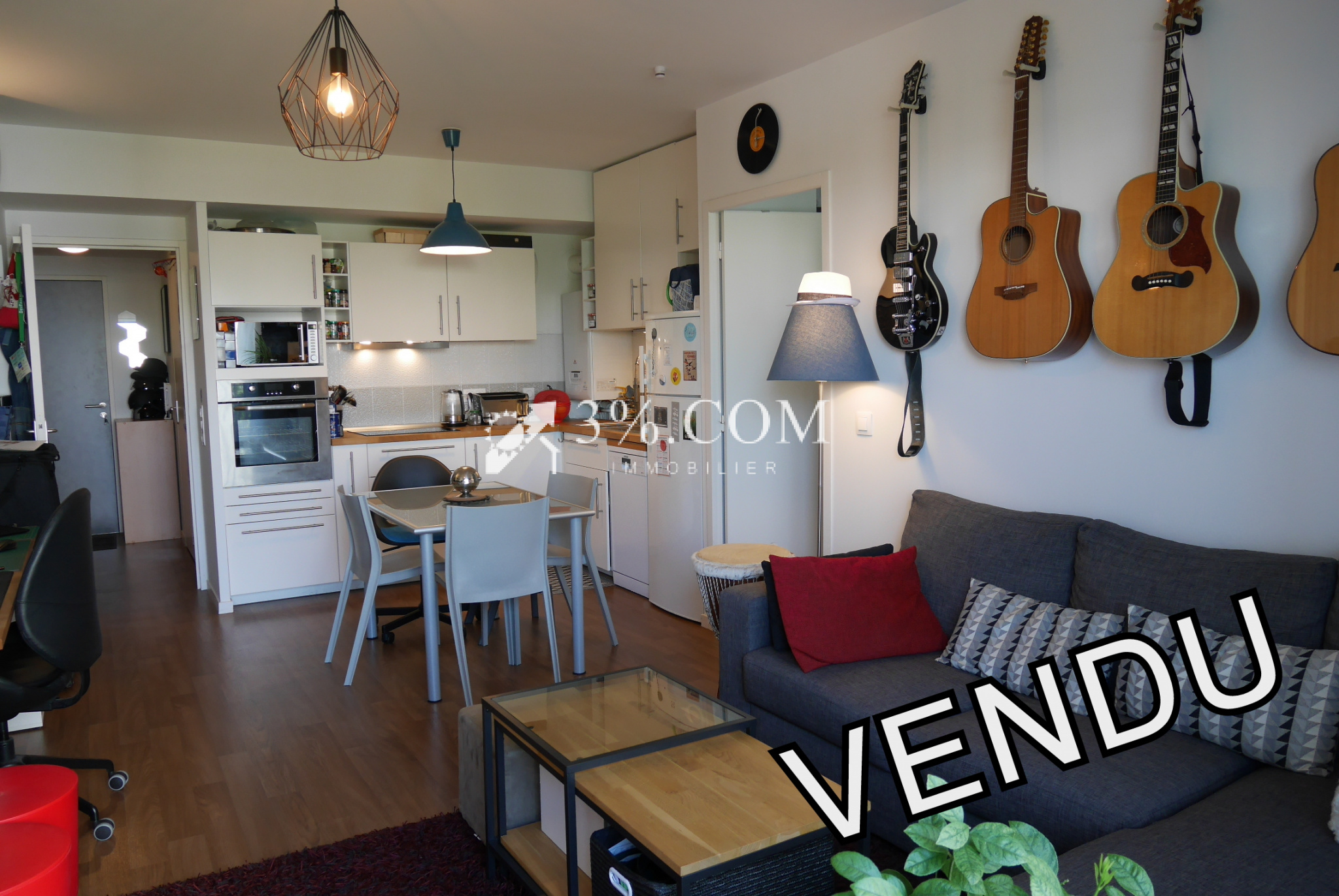 Vente Appartement 44m² 2 Pièces à Nantes (44000) - 3%.Com