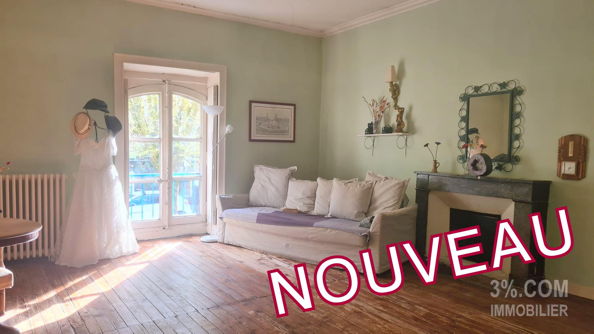 Vente Appartement 99m² 4 Pièces à Nantes (44100) - 3%.Com