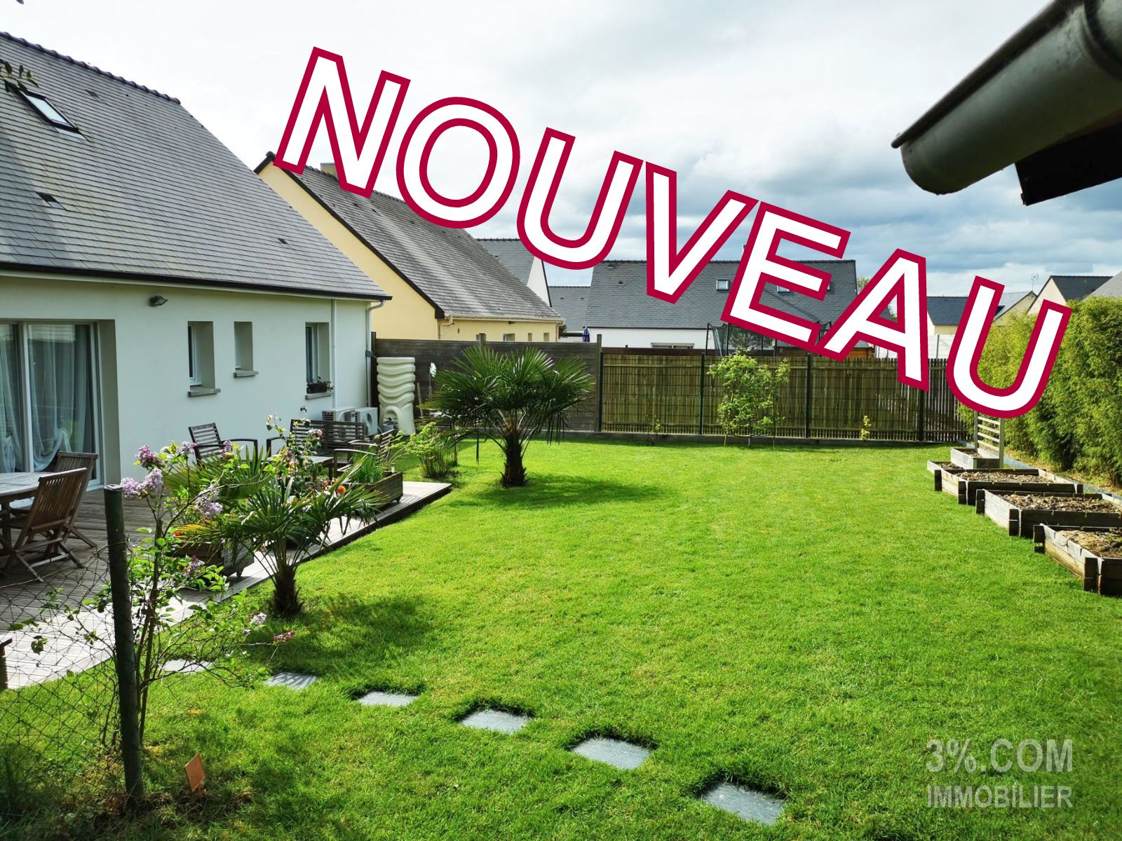 Vente Maison 121m² 5 Pièces à Savenay (44260) - 3%.Com