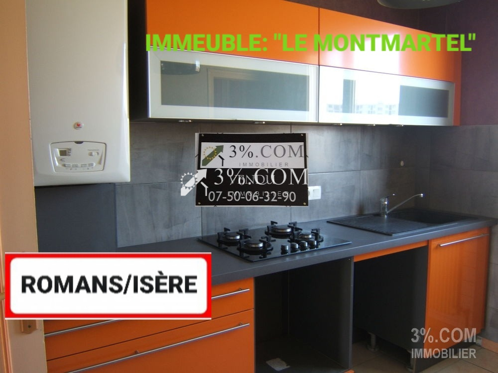 Vente Appartement 67m² 4 Pièces à Romans-sur-Isère (26100) - 3%.Com