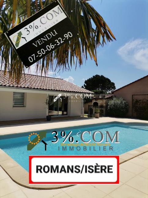 Vente Maison 87m² 4 Pièces à Romans-sur-Isère (26100) - 3%.Com