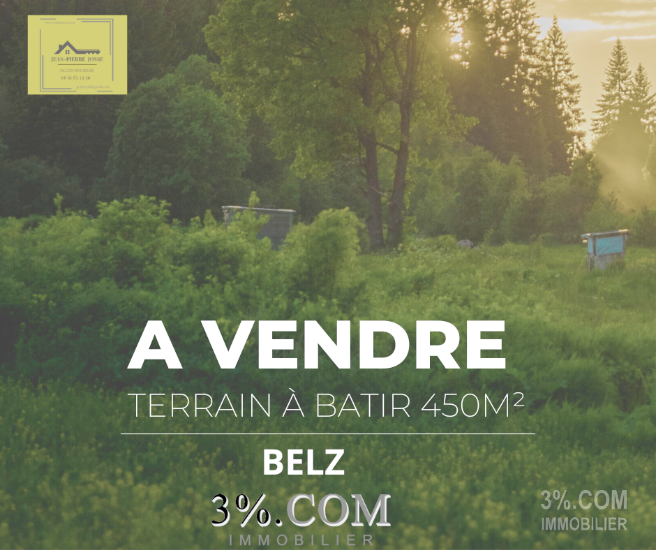Vente Terrain à Belz (56550) - 3%.Com