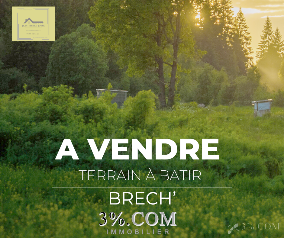 Vente Terrain à Brech (56400) - 3%.Com