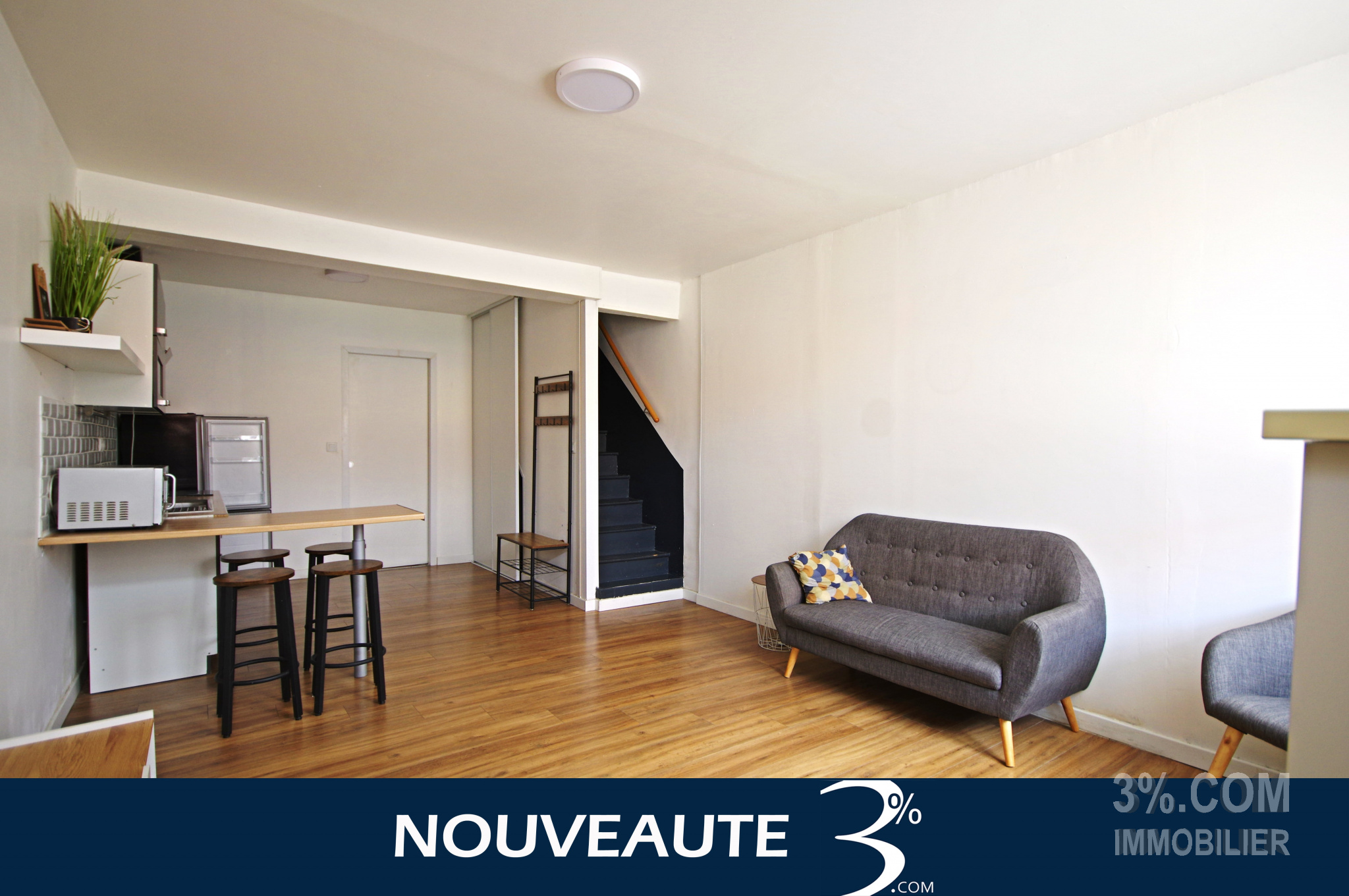 Vente Maison 56m² 3 Pièces à Saint-Ouen (80610) - 3%.Com