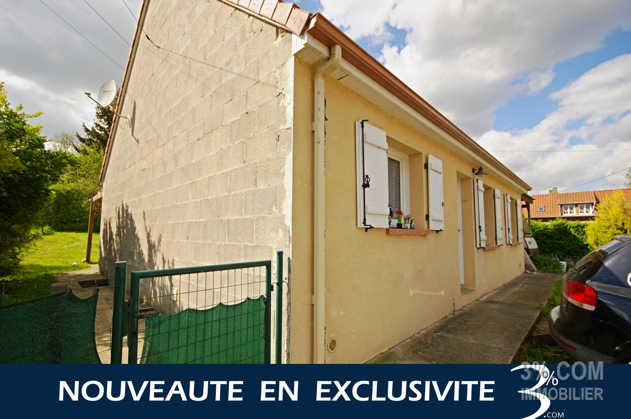 Vente Maison 73m² 4 Pièces à Domart-en-Ponthieu (80620) - 3%.Com