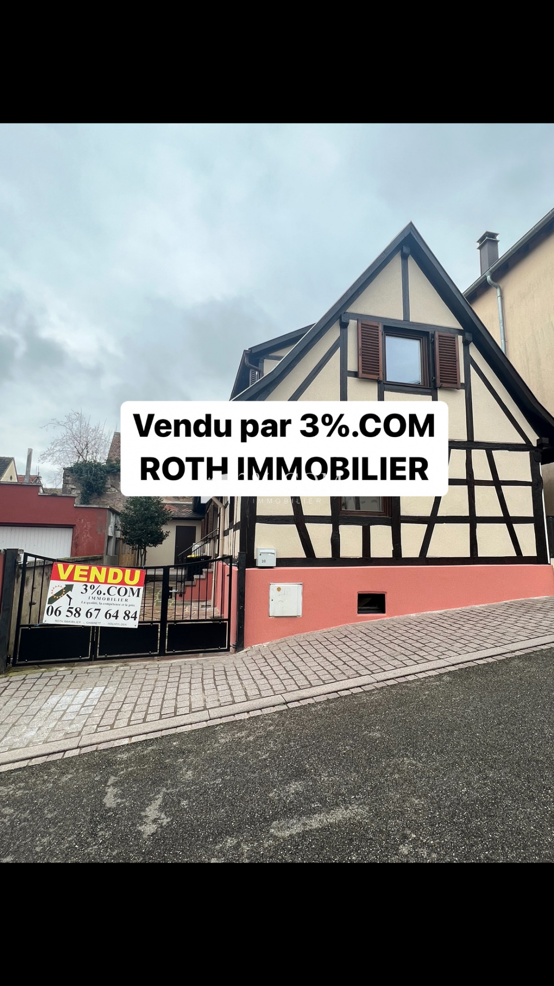Vente Maison 115m² 3 Pièces à Hochfelden (67270) - 3%.Com