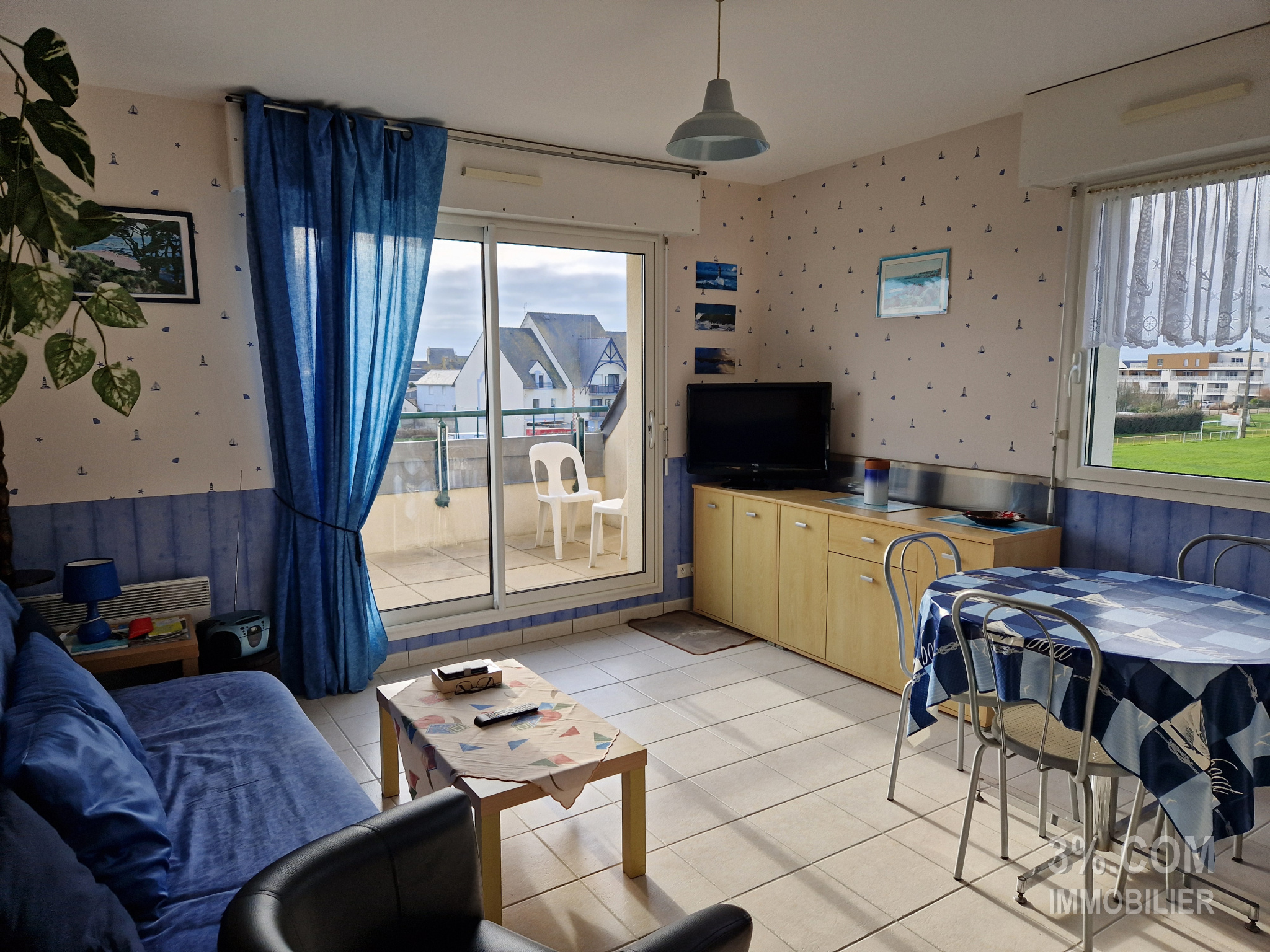 Vente Appartement 41m² 2 Pièces à La Turballe (44420) - 3%.Com