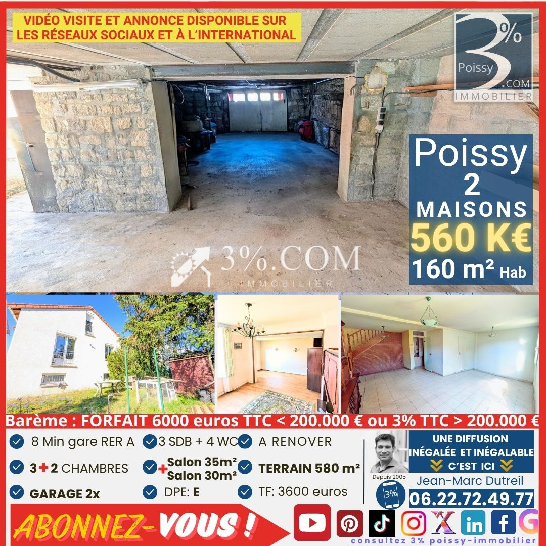 Agence immobilière de 3%.com Poissy immo