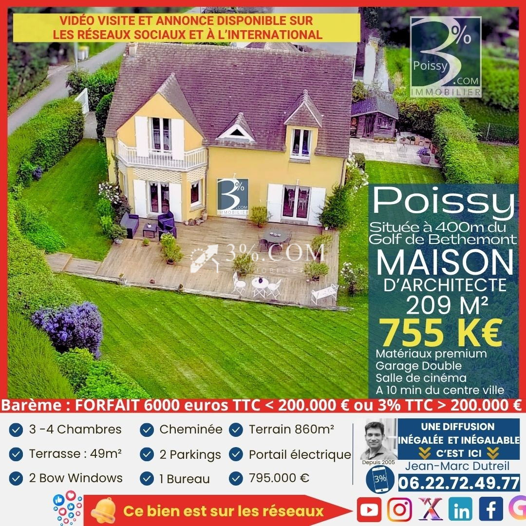 Agence immobilière de 3%.com Poissy immo
