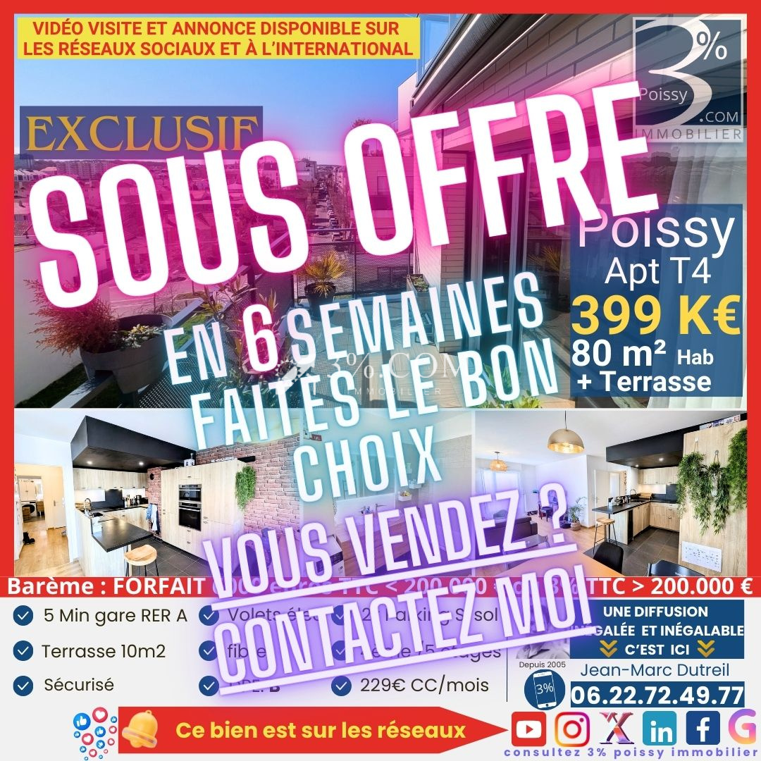 Agence immobilière de 3%.com Poissy immo