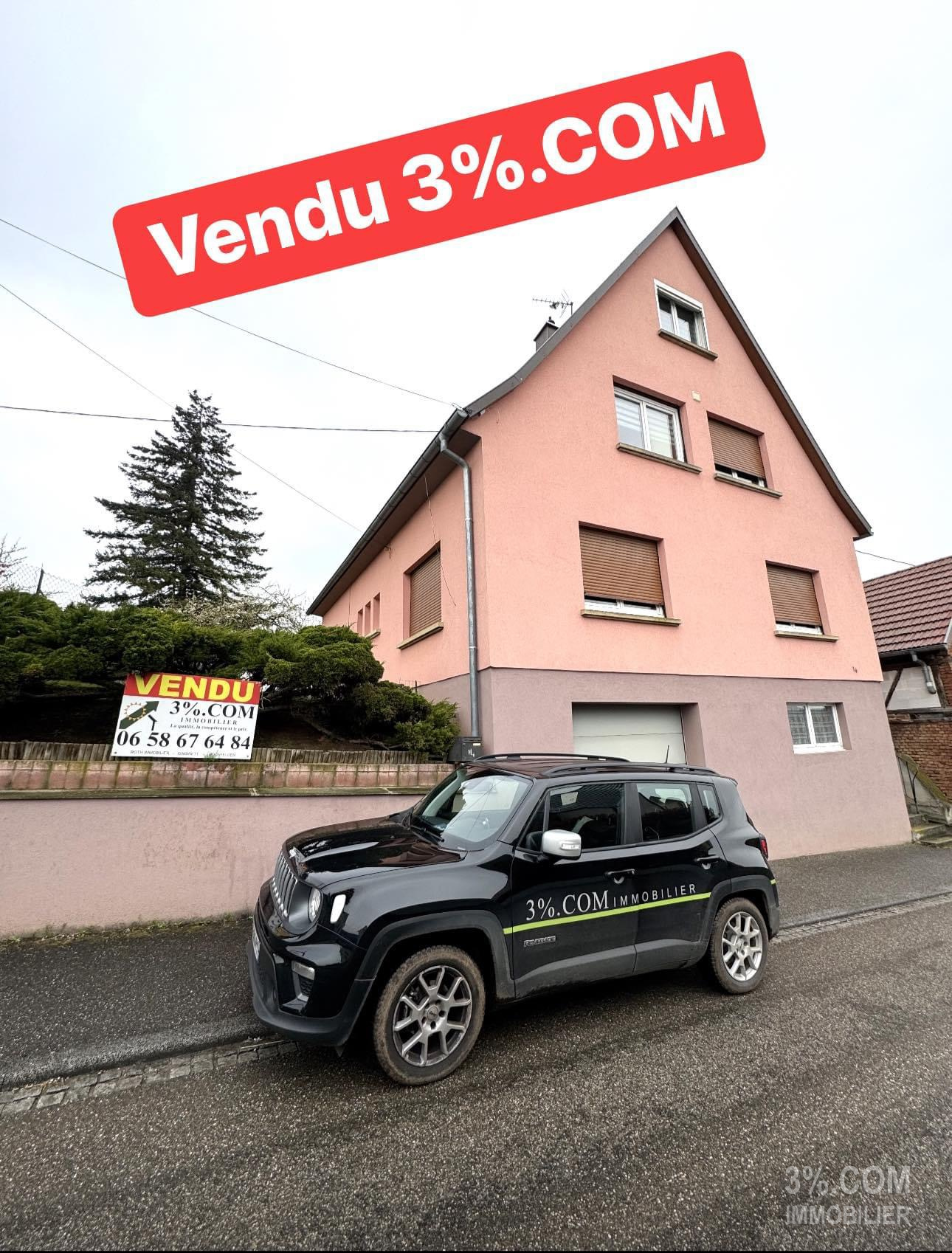 Vente Maison 175m² 6 Pièces à Kienheim (67270) - 3%.Com