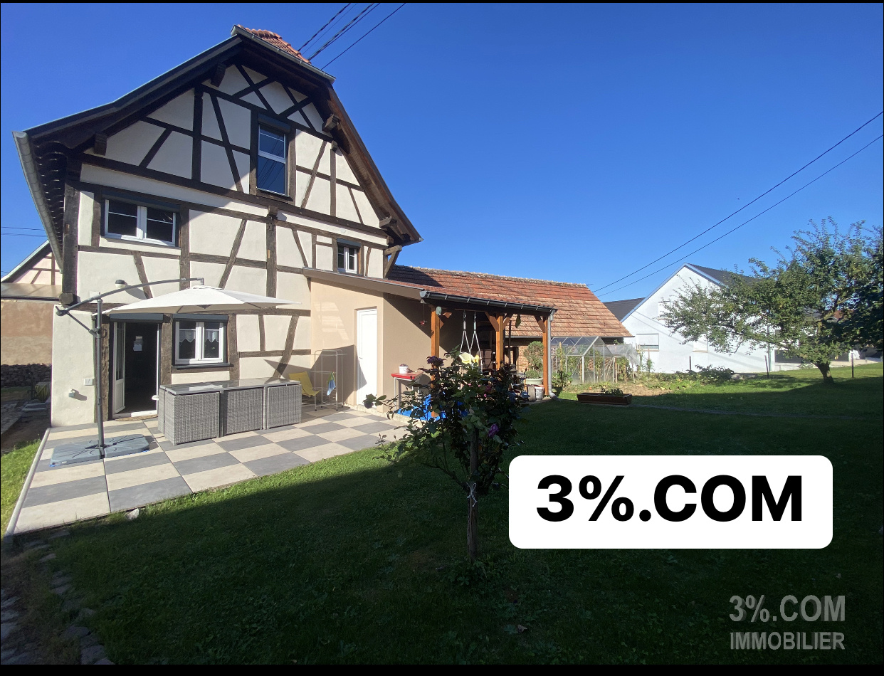 Vente Maison 172m² 7 Pièces à Hochfelden (67270) - 3%.Com