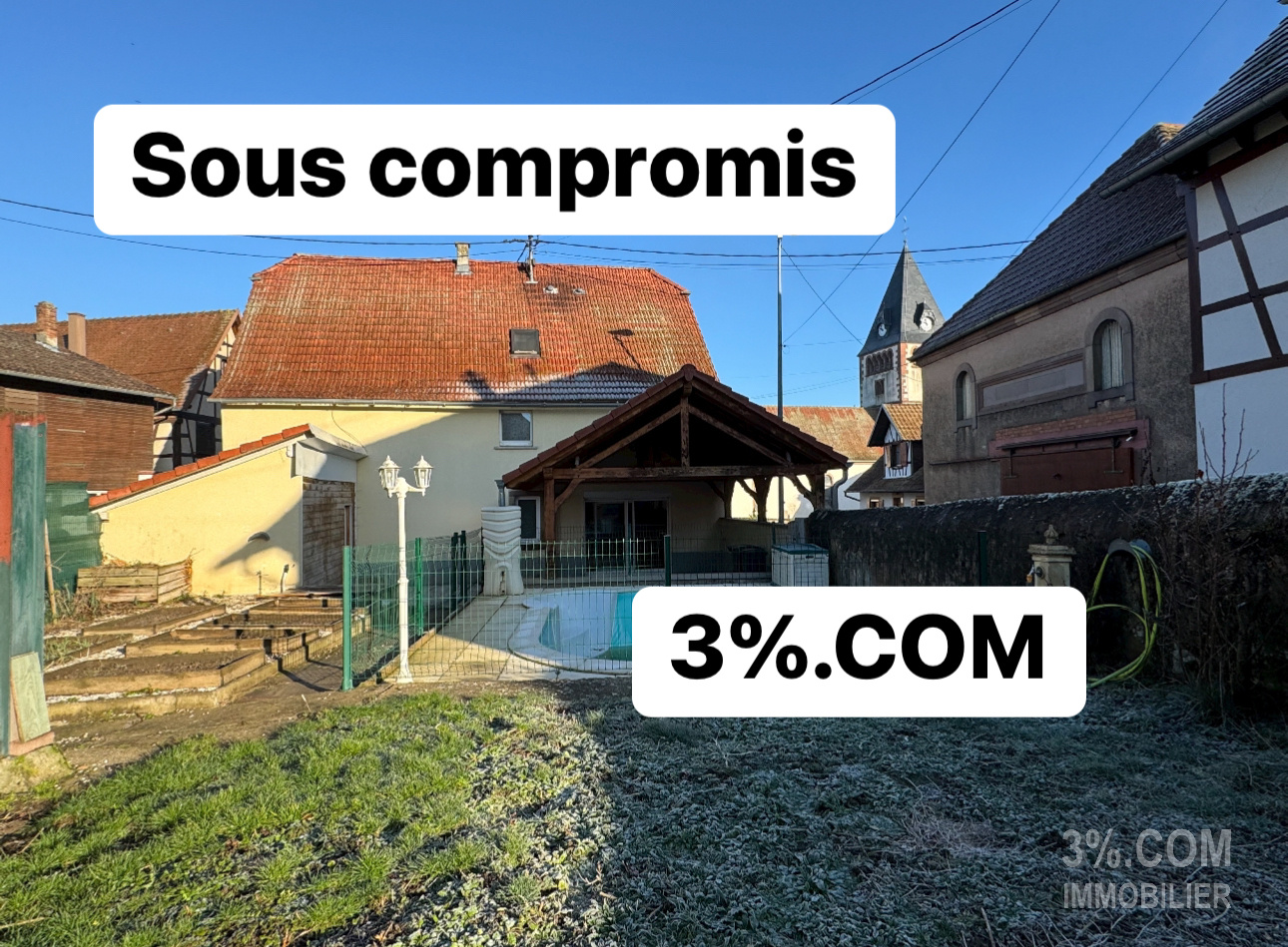 Vente Maison 181m² 7 Pièces à Schaffhouse-sur-Zorn (67270) - 3%.Com