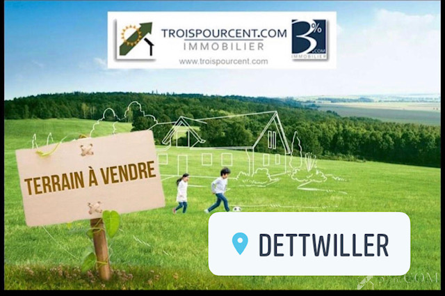 Vente Terrain à Dettwiller (67490) - 3%.Com