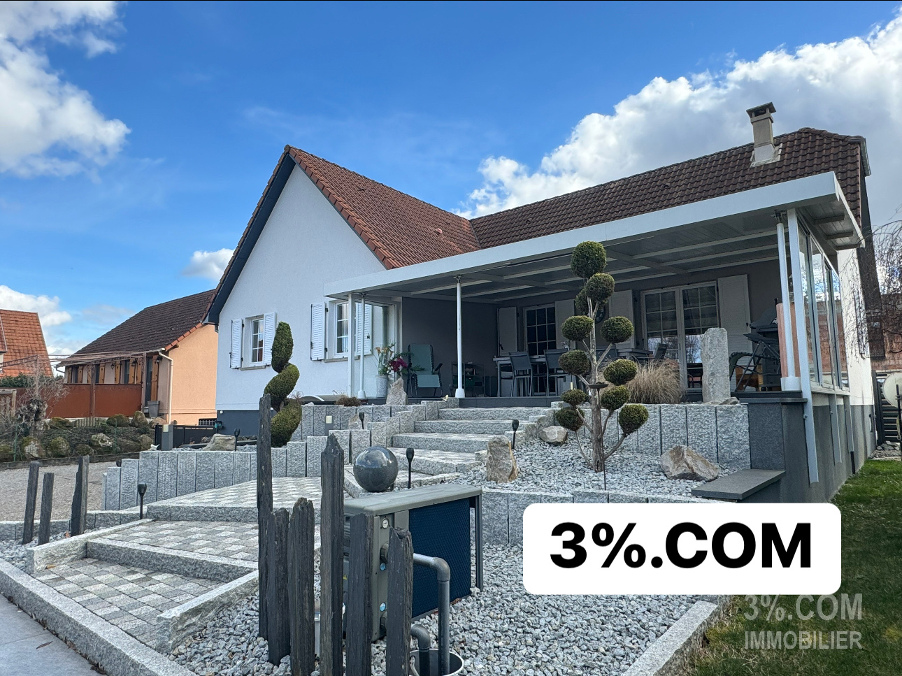 Vente Maison 115m² 5 Pièces à Monswiller (67700) - 3%.Com