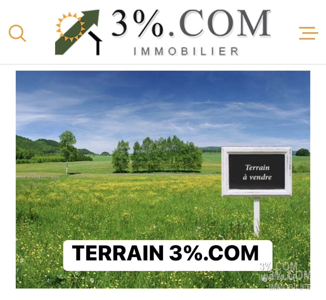Vente Terrain à Durningen (67270) - 3%.Com
