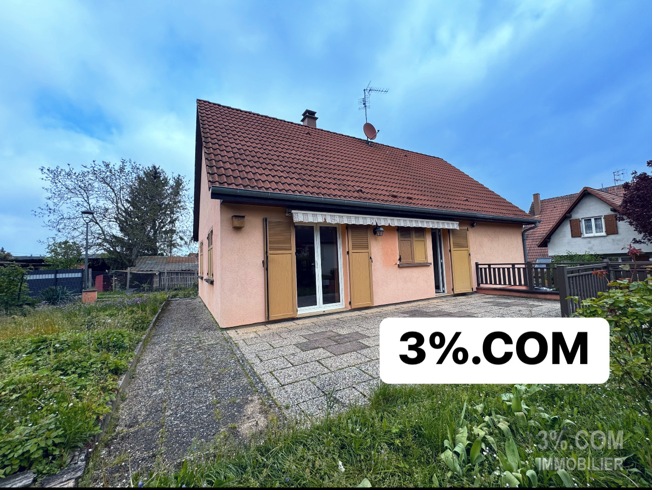 Vente Maison 75m² 3 Pièces à Bossendorf (67270) - 3%.Com