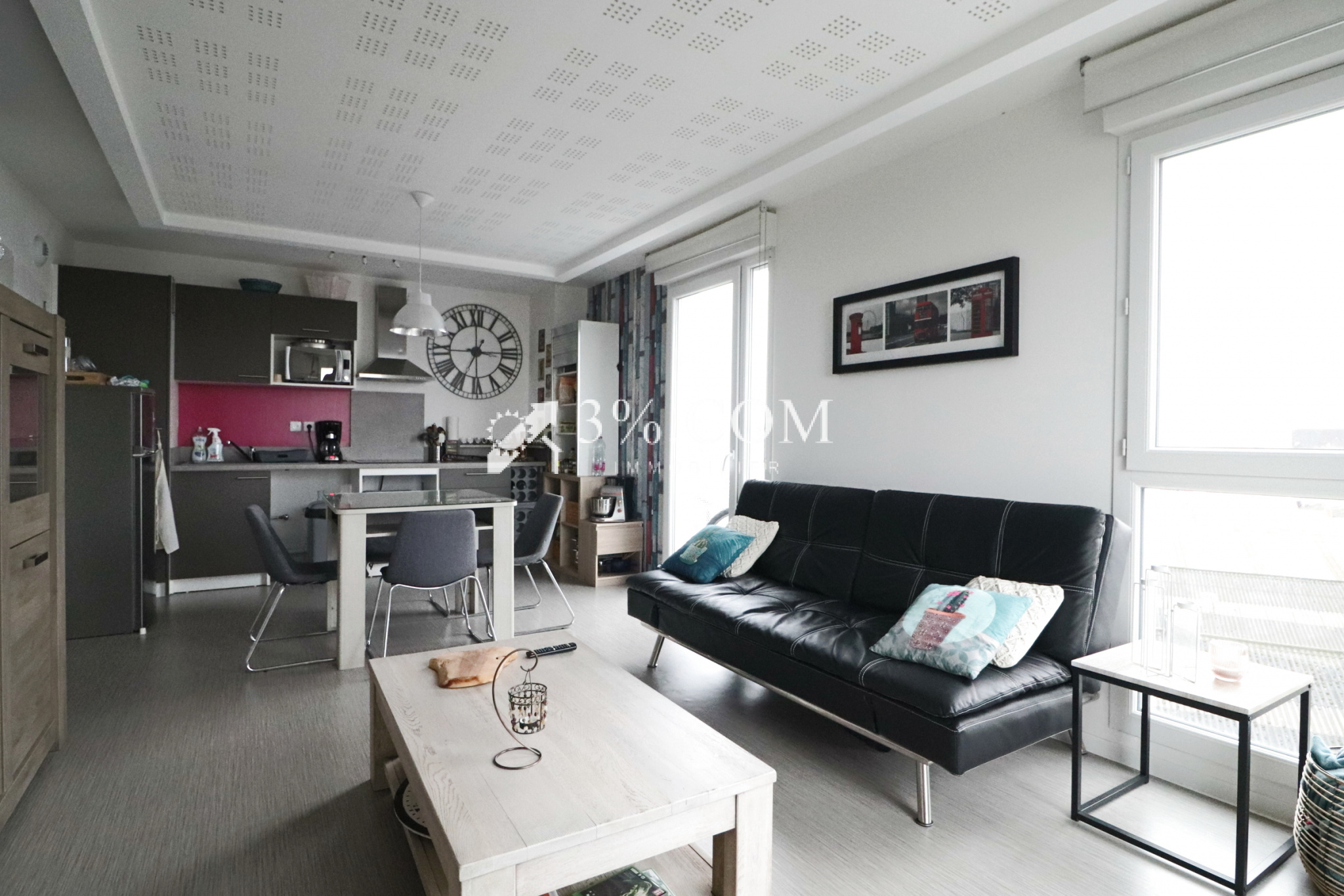 Vente Appartement 65m² 3 Pièces à Lille (59000) - 3%.Com