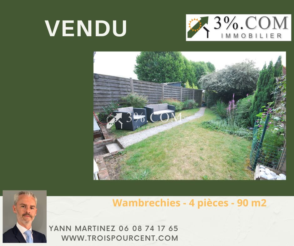 Vente Maison 93m² 4 Pièces à Wambrechies (59118) - 3%.Com